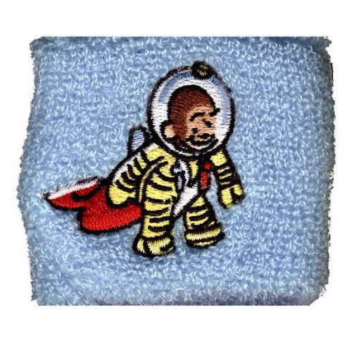 Curious George - Space Monkey Fabric 1 piece Wristband