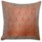 Mother Day Gift Pillowcases House Decor India Silk Fabric 40 x 40 Cms