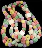 9' Sugar Frosted Holiday Hard Candy Christmas Garland