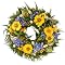 Zinnia Del Sol Wreath