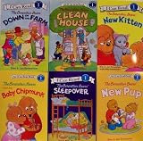 Berenstain Bears Pack - Down on the Farm / Baby Chipmunk / New Kitten / New Pup / Sleepover / Clean
