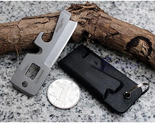 5IN1 Stainless Multi Tool EDC Pocket Survival Bottle Opener Screwdriver Keychain