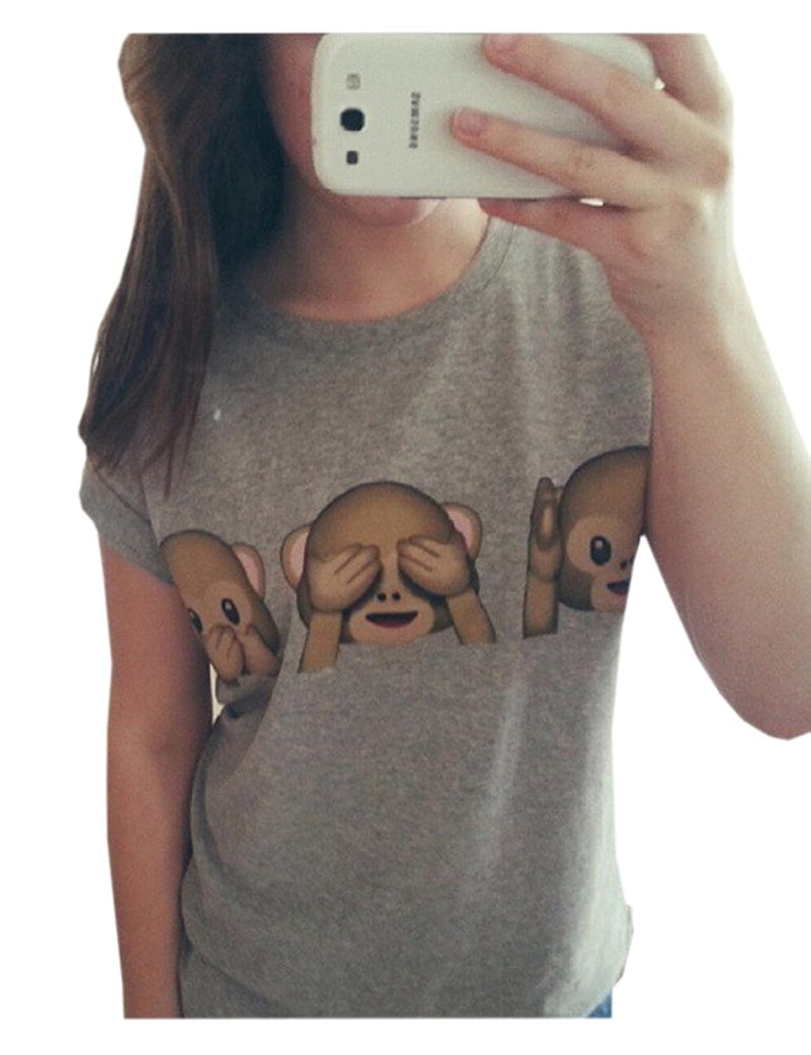 Ninimour- Women's Emoji Short
