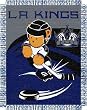 Los Angeles Kings Acrylic Triple Woven Jacquard Baby Blanket/Throw (36"x46") - NHL Hockey