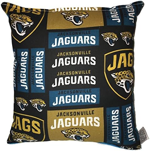 Jaguars Pillow Jacksonville Football Pillow Hand-Crafted on the East Coast