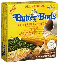 ButterBuds Butter Flavored Mix, 4-Ounce Boxes (Pack of 12)
