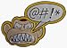 Mens FAMILY GUY SWEARING EVIL MONKEY Punk Rock Metal Belt Buckle