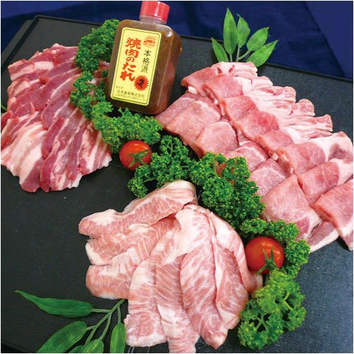 ［瀬戸のもち豚］”とん（ポーク）”で焼肉セット(クール便送料込み)