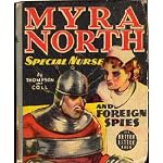 Myra North Special Nurse and Foreign Spies. Based On The Famous Newspaper Strip. The Better Little Book book cover