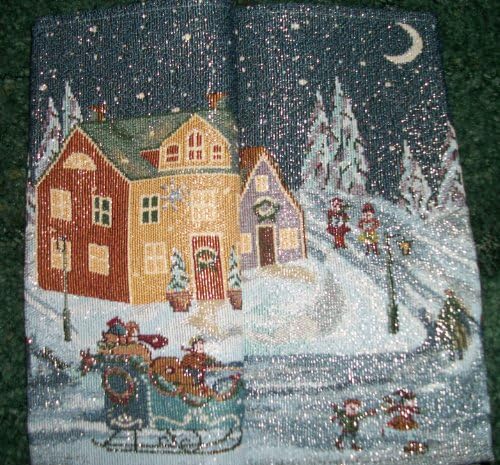 Holiday Style Taspestry Tablerunner 13 x 68