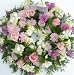 Funeral Flowers - Wreath in Pink
