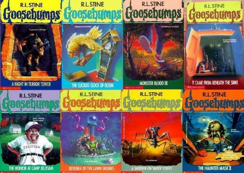 8 Book Set : Goosebumps - The Haunted Mask, Be Careful What You Wish For, Piano Lessons Can Be Murder, The Werewolf of Fever Swamp, You Can't Scare Me, One Day at Horrorland, Why I'm Afraid of Bees & Deep Trouble (Goosebumps Books Set Series, 11, 12, 13, 14, 15, 16, 17, 19)