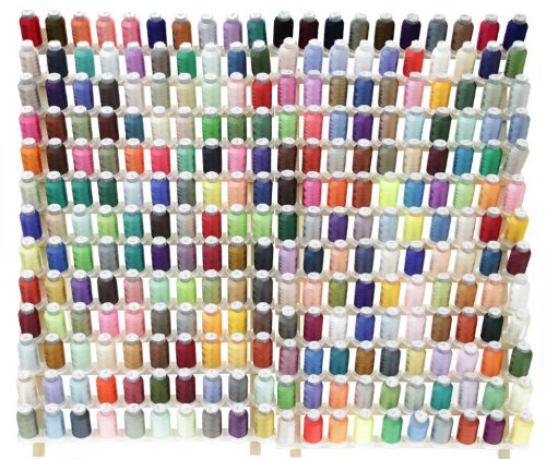 Complete Set KOLORS BRAND 260 Different Colors Embroidery Machine Thread Polyester + Christmas Collection Embroidery Designs CD On Sale