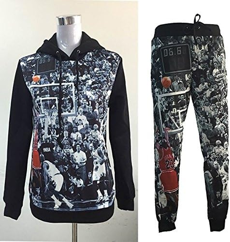 yxying HOT Women&amp;Men Pants 3D printing emoji joggers Casual Women's emoji Cloth Pants sports trousers Harem Sweatpants shirt Set XL