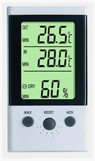Digital Thermometer and Hygrometer - DT-2