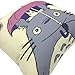 YOUR SMILE- Totoro Cotton Linen Square Decorative Throw Pillow Case Cushion Cover 18 x 18 Pillowcase