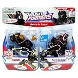 Transformers Animated Exclusive Deluxe Figure Battle In Space 2-Pack Prowl and Megatron