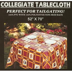 Florida State Seminoles College Tablecloth-Great for Tailgaiting-FSU