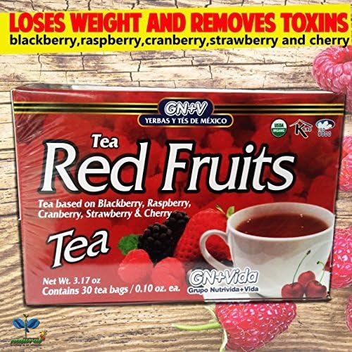 Tea Forest Fruits Immune System Support - With 100% Natural Antioxidant-30 bag tea- te de frutos rojos antioxidante natural auxiliar del sistema inmunologico 30 bolsas de t by Tea Forest Fruits