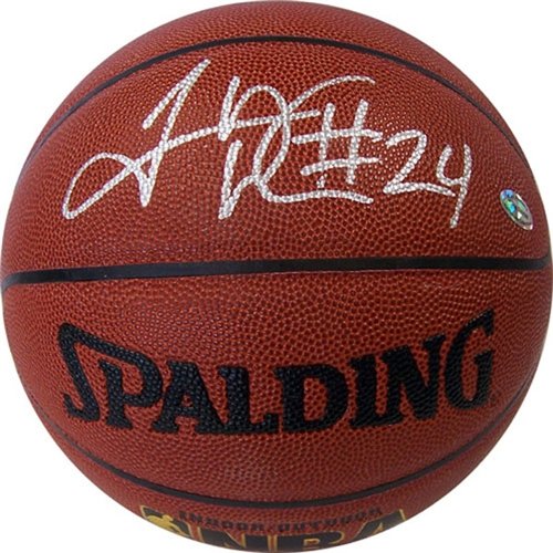 Tyrus Thomas Autographed/Signed Indoor-Outdoor Chicago Bulls Basketball