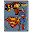 Nostalgic Superman Tin Sign : Retro