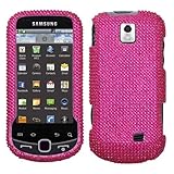 Rhinestones Protector Case for Samsung Intercept M910, Hot Pink Full Diamon ....