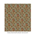 Kathy Ireland Country Rose - SHEER Fabric Shower Curtain