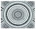 PLAYVIEW Karmin International Color a Puzzle - Mandalas Meditation Circle Design Puzzle (500 Piece)