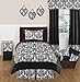 Black and White Isabella Pillow Sham by Sweet Jojo Designs
