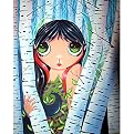 Green Eye Aspen Fairy - 13x16"