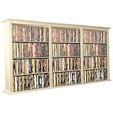 IMAGE OF White Venture Horizon Triple Wall Mount Media Cabinet