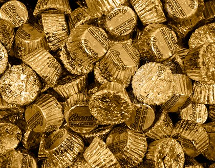 Bulk Chocolate HERSHEY'S REESE'S Cups (4 lb) - Gold