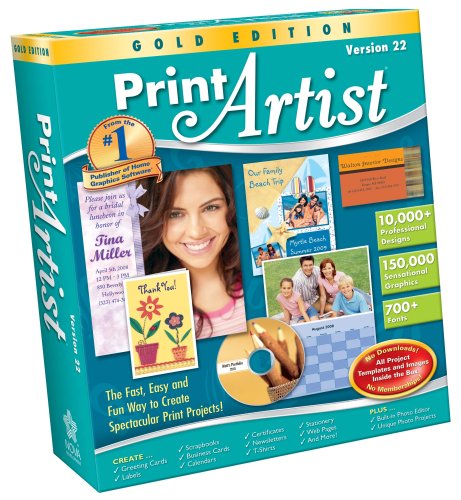 Software: Print Artist Gold 22