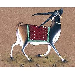 Fine Art Miniatures India Paintings (minianimal011)