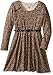 Speechless Girls' Hatchi Animal Print Dress