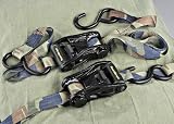 6' Camo Ratchet X Tie Downs 2 - Pk.