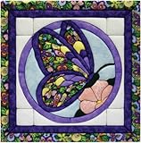 Quilt Magic 12-Inch by 12-Inch Butterfly Kit