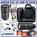 Nikon D3S Digital SLR (Camera Body) + Nikon 24-70mm Lens + Nikon 70-200mm VR II Lens + Three (3) 3-Year Extended Warranty + Power & Precision Bundle