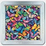 Piatnik 21003 - 3D Magna Puzzle Schmetterling 16 Teile