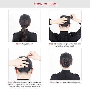 Hair Bun Maker For Kids Morgles Hair Bun Maker Set With 2pcs Small