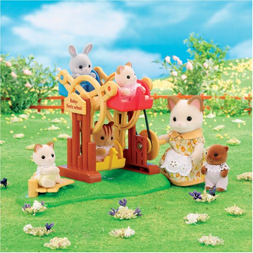 Childrens Toyshop  Toys : Sylvanian Families Baby Ferris Wheel