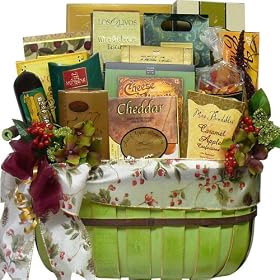 Naturally Beautiful Gourmet Food Gift Basket