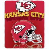 Northwest Kansas City Chiefs Gridiron Fleece Throw at Amazon.com
