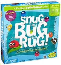 Peaceable Kingdom Snug as a Bug in a Rug Award Winning Preschool Skills Builder Game
