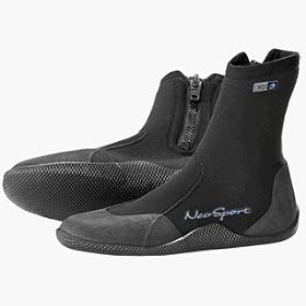 Neosport 3mm Hi-Top Zipper Dive Boot