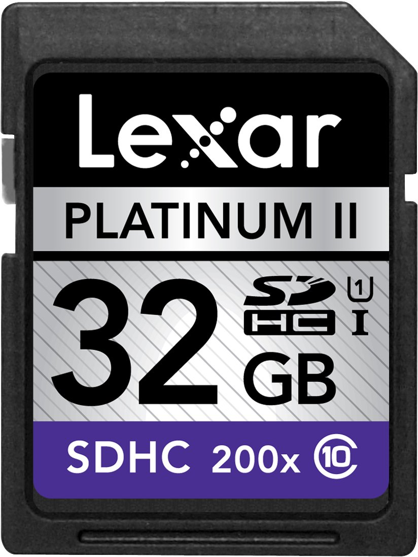 Lexar Platinum II 200x 32GB SDHC UHS-I Flash Memory Card