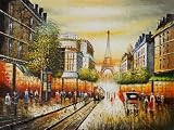 Art Reproduction Oil Painting Famous Cities: Buggy Ride Through Paris Extra Large 30 X 40 Hand Painted Canvas Art 61hgbKj%2B3aL. SL160 Art Reproduction Oil Painting Famous Cities: Buggy Ride Through Paris Extra Large 30 X 40 Hand Painted Canvas Art