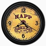Collectible HAPP Beer & Ale Brewery Wall Clock