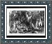 Historic Print (XL): Cyprus swamp on the Opelousas Railroad, Louisiana / from a sketch by A.R. Waud.