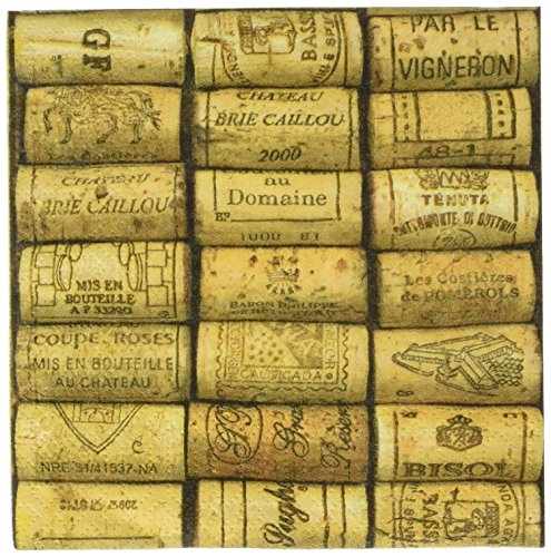 Paperproducts Design 20-Pack Wine Cellar Paper Cocktail Napkins